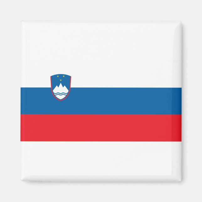 Imán Bandera de Eslovenia (Frente)