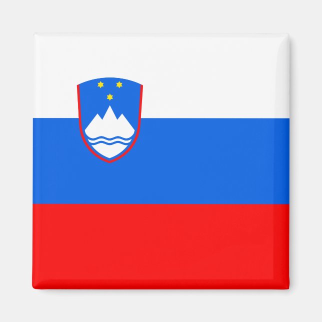 Imán Bandera de Eslovenia (Frente)