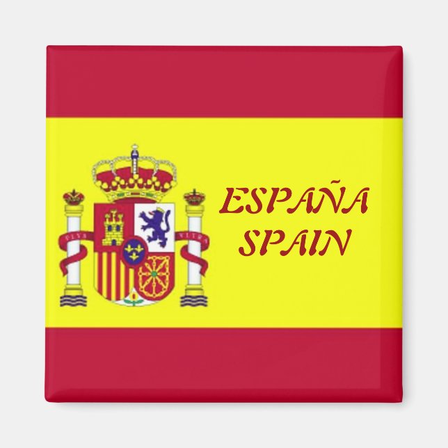 Imán Bandera de España (Frente)