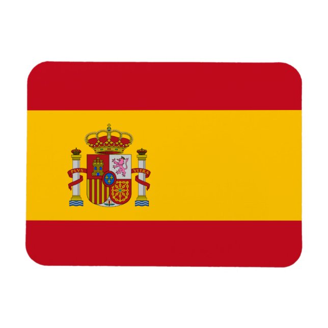 Imán bandera de España (Horizontal)