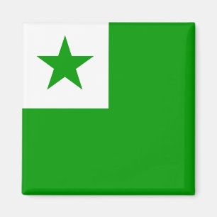 Imán Bandera de esperanto
