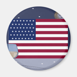 Imán Bandera de Estados Unidos_