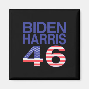 Imán Bandera De Estados Unidos - Biden Harris 46° Presi