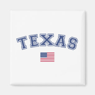 Imán Bandera de Estados Unidos de Texas
