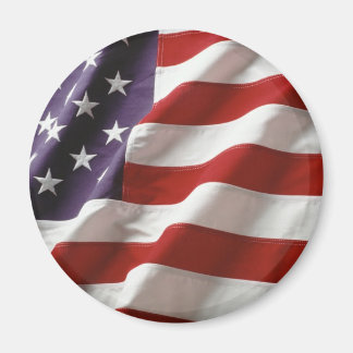 Imán Bandera de Estados Unidos orgullosa y patriótica