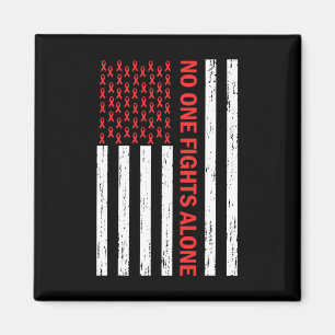 Imán Bandera de Estados Unidos Sin Cuerpo Combate Solo 