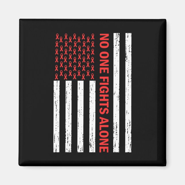 Imán Bandera de Estados Unidos Sin Cuerpo Combate Solo  (Frente)