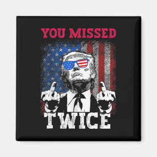 Imán Bandera De Estados Unidos Trump 2024 Que Perdiste 