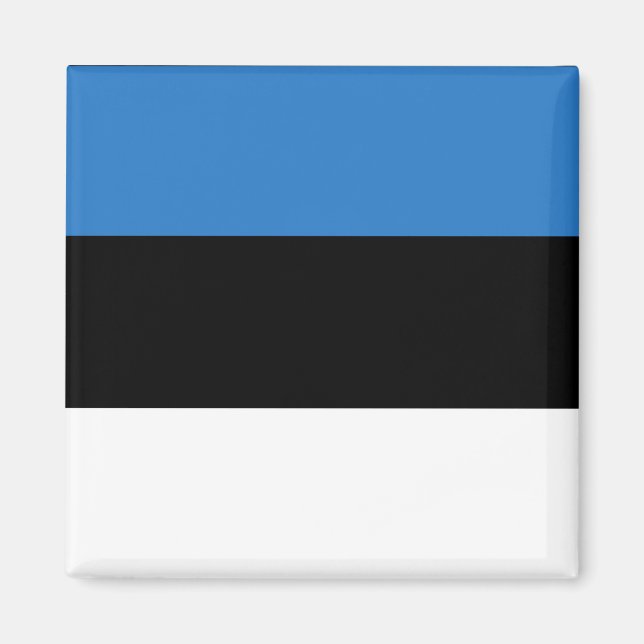 Imán Bandera de Estonia (Frente)