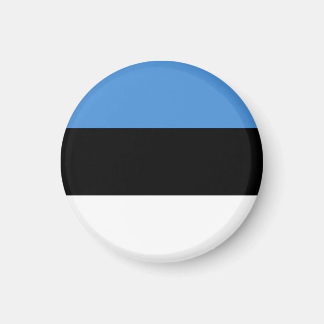Imán Bandera de Estonia (Frente)