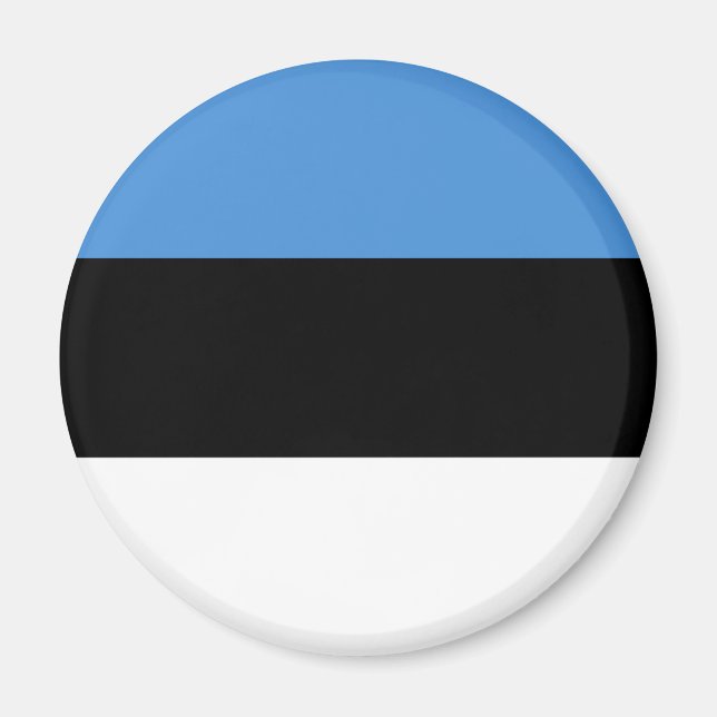 Imán Bandera de Estonia (Frente)