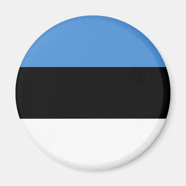 Imán Bandera de Estonia (Frente)