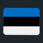 Imán Bandera de Estonia<br><div class="desc">Bandera patriótica de Estonia.</div>