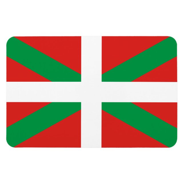 Imán Bandera de Euskadi (Horizontal)