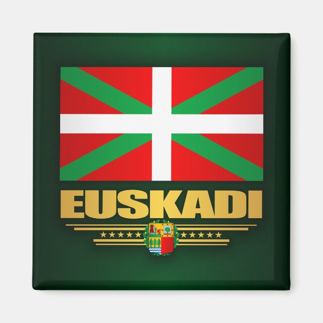 Imán Bandera de Euskadi (Frente)
