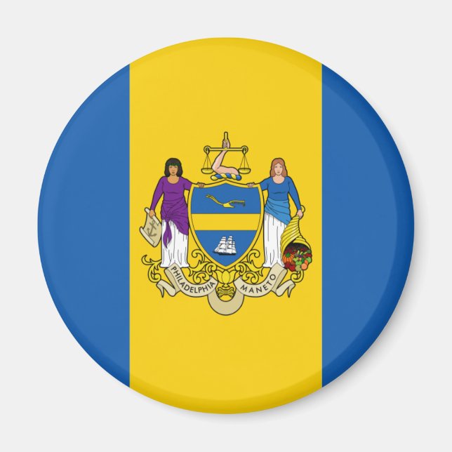 Imán Bandera de Filadelfia (Frente)
