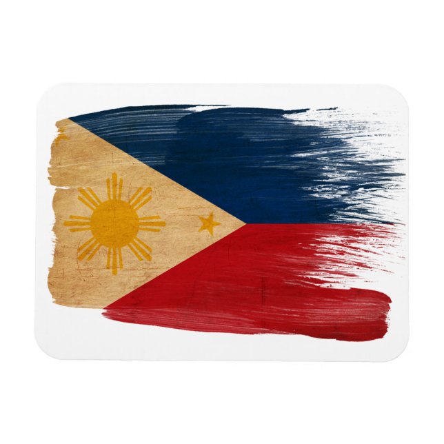 Imán Bandera de Filipinas (Horizontal)