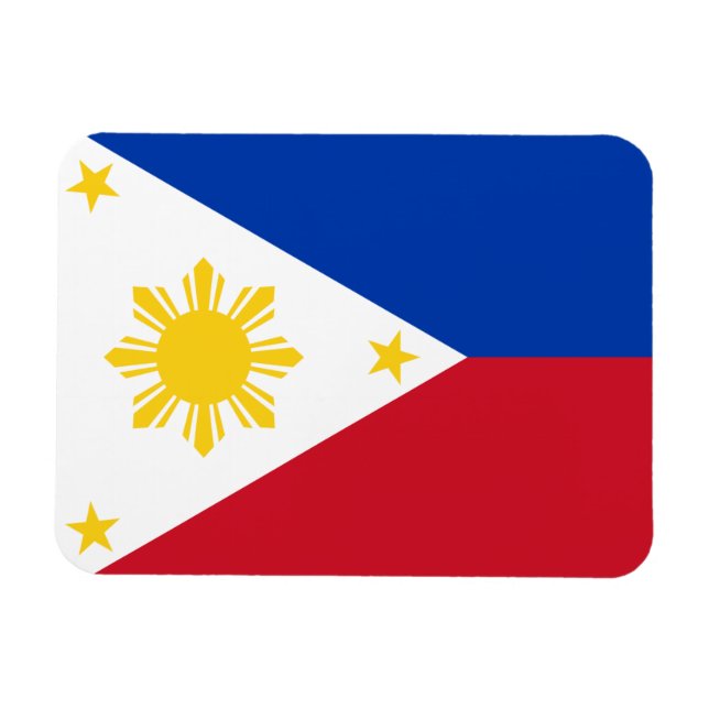 Imán Bandera de Filipinas (Horizontal)