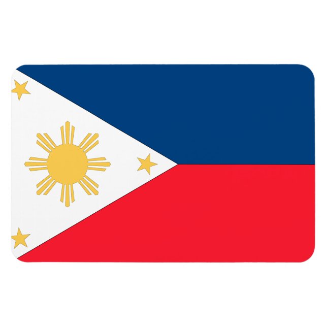 Imán Bandera de Filipinas (Horizontal)
