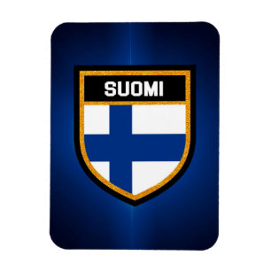 Imán Bandera de Finlandia