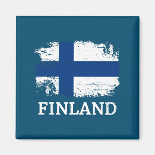 Imán Bandera de Finlandia