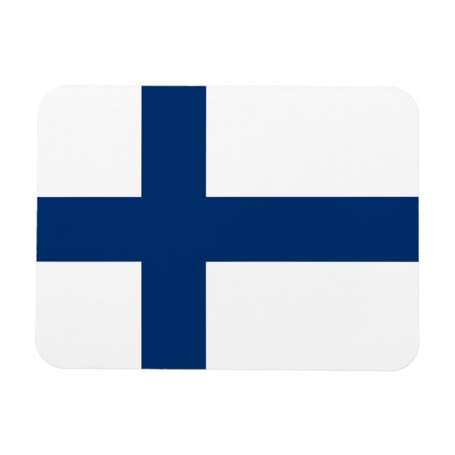Imán Bandera de Finlandia (Horizontal)