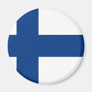 Imán Bandera de Finlandia (lippu de Suomen, flagga de