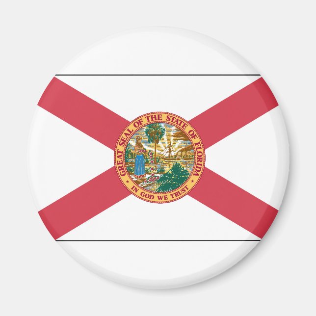 Imán Bandera de Florida (Frente)
