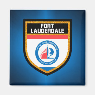 Imán Bandera de Fort Lauderdale