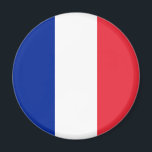 Imán Bandera de Francia<br><div class="desc">Bandera de Francia</div>