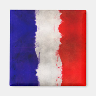 Imán Bandera de Francia artística, bandera francesa