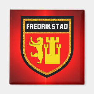 Imán Bandera de Fredrikstad
