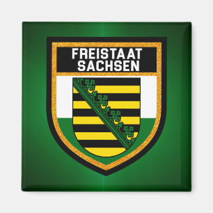 Imán Bandera de Freistaat Sachsen