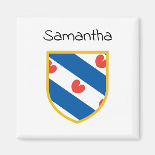 Imán Bandera de Friesland