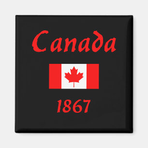Imán Bandera de fuente Balthazar de 1867 antigua de Can