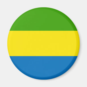 Imán Bandera de Gabón