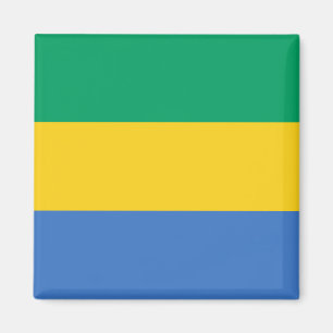 Imán Bandera de Gabón