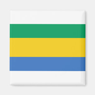 Imán Bandera de Gabón