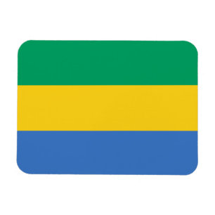 Imán Bandera de Gabón