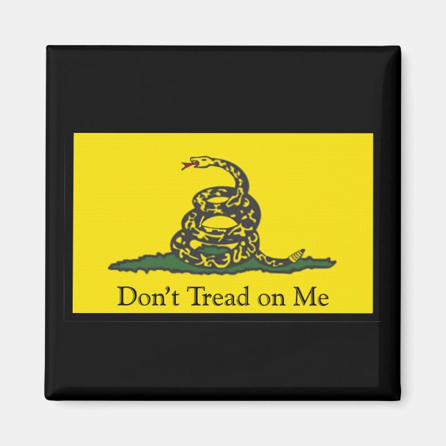 Imán Bandera de Gadsden (Frente)
