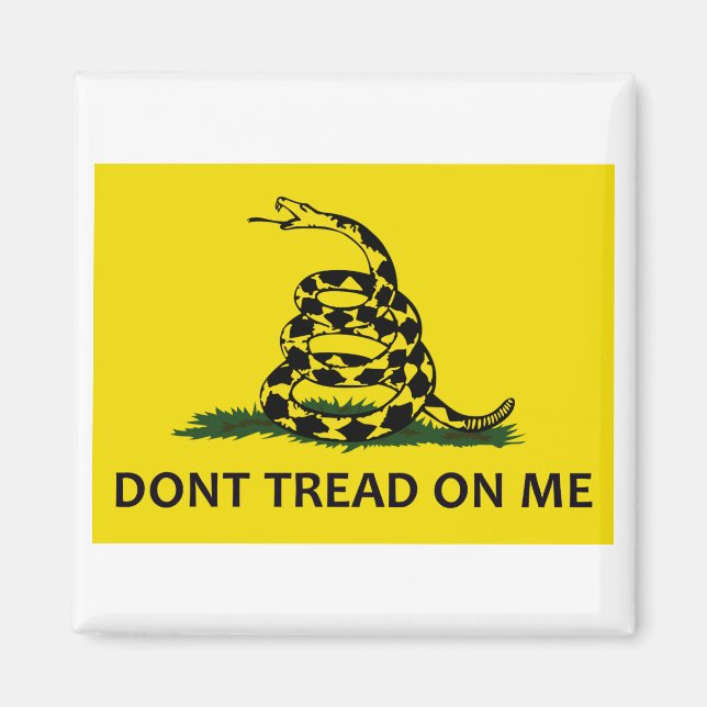 Imán Bandera de Gadsden (Frente)