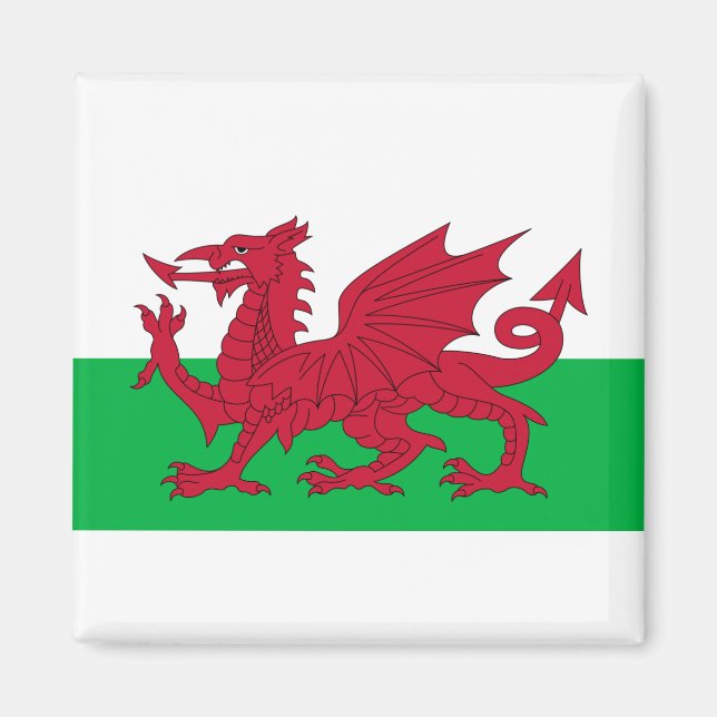 Imán Bandera de Gales (Frente)
