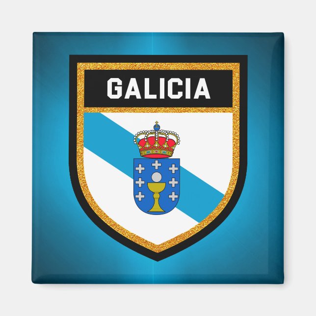 Imán Bandera de Galicia (Frente)