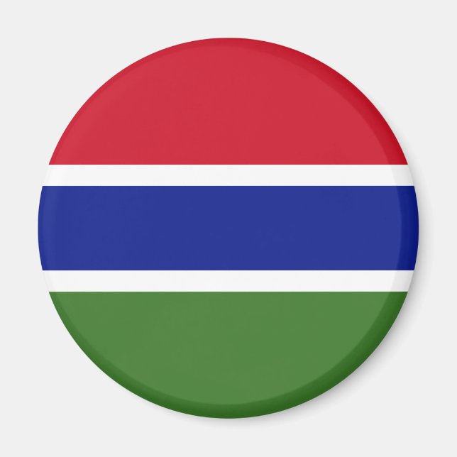 Imán Bandera de Gambia (Frente)