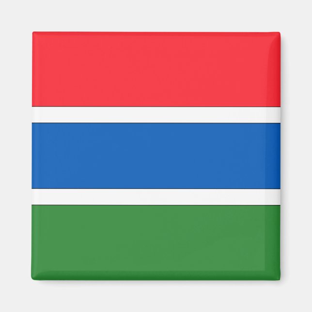 Imán Bandera de Gambia (Frente)
