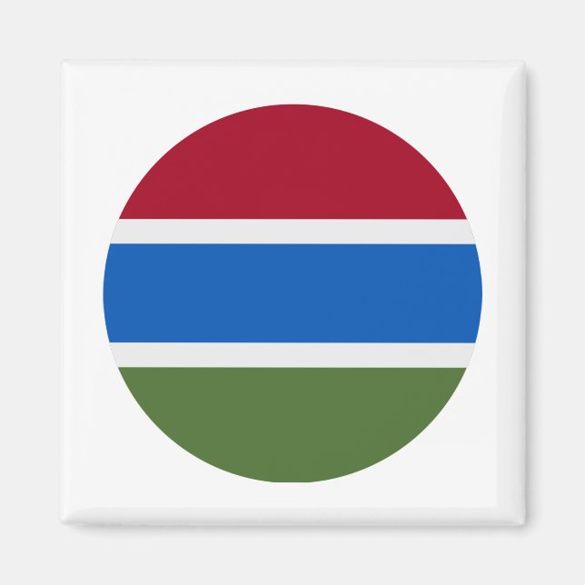 Imán Bandera de Gambia (Frente)