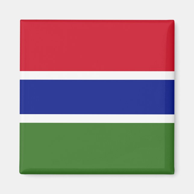 Imán Bandera de Gambia (Frente)