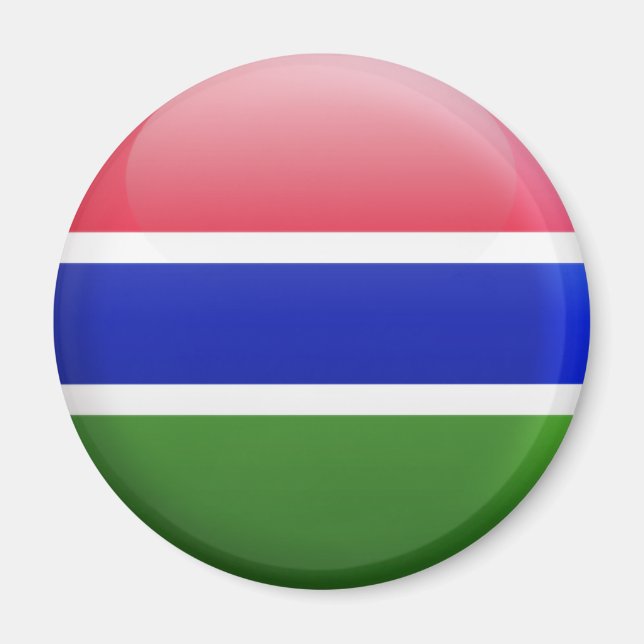 Imán Bandera de Gambia (Frente)