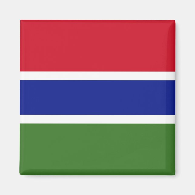 Imán Bandera de Gambia (Frente)