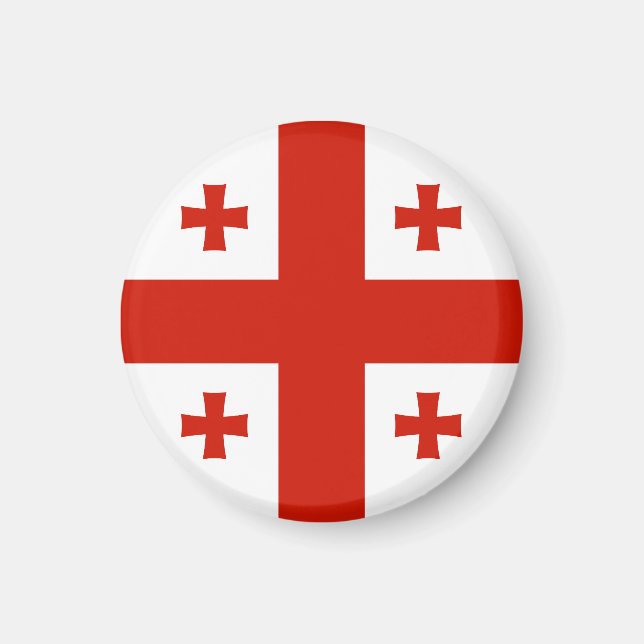 Imán Bandera de Georgia (Frente)
